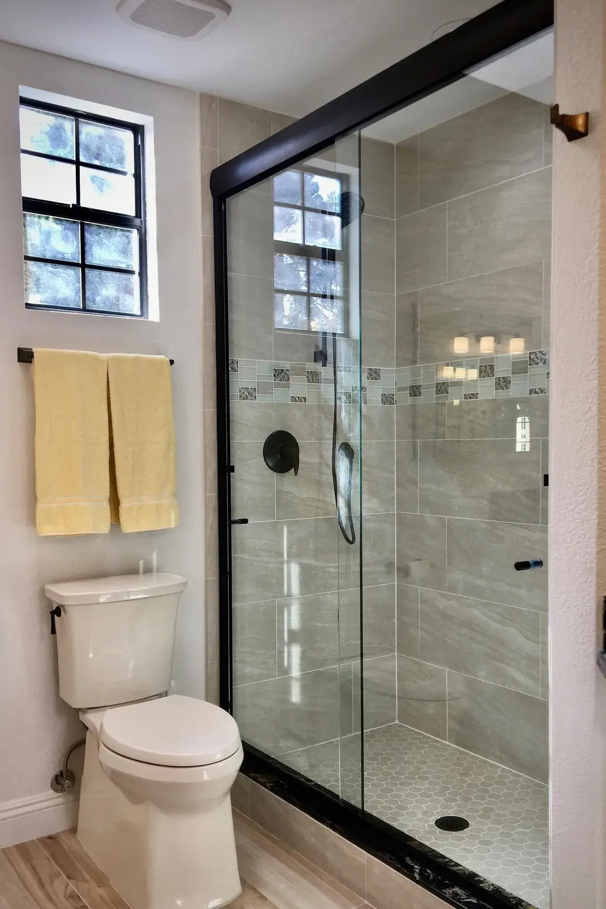 Professional shower door installation in Spring Valley, Nevada by Baja Glass