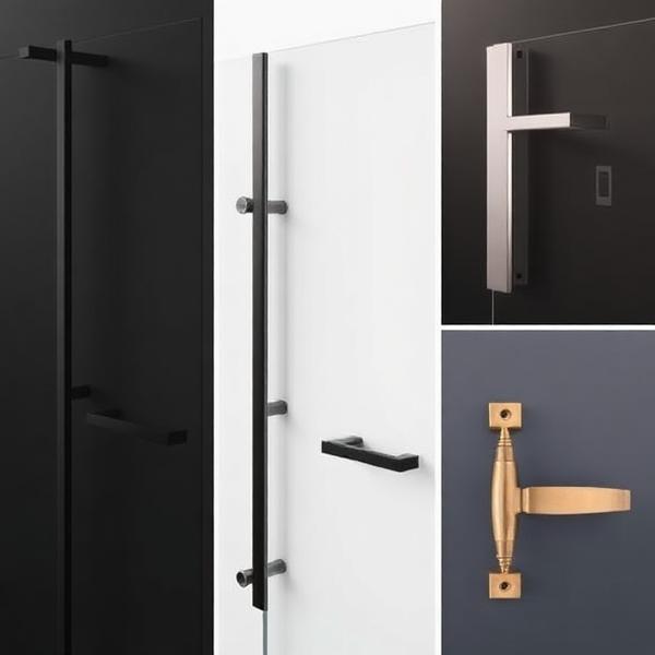 Premium shower door hardware and finishes covered under comprehensive warranty