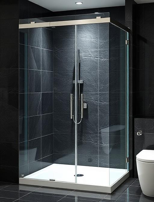 Low-Iron Glass shower door panel